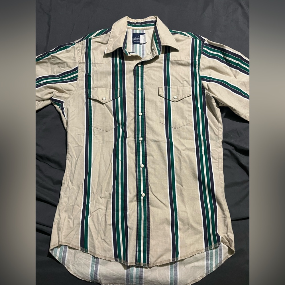 Men’s wrangler Pearl snap shirt
